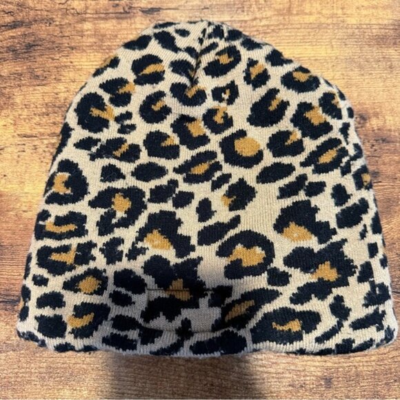 CHERISHED GIRL Leopard Print Beanie Toque It Is Well With My Soul main image 6